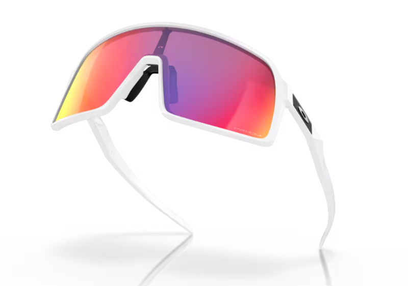 Oakley Sutro - Prizm Road Lenses/Matte White Frame-4