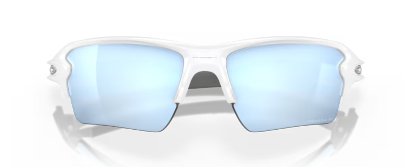 Oakley Flak 2.0 Xl  - Prizm Deep Water Polarized Lenses/Polished White Frame-7