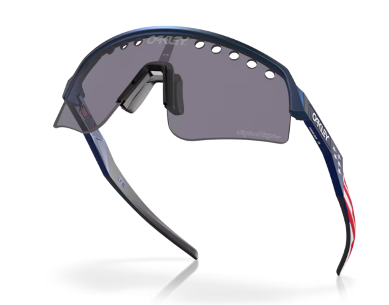 Oakley Sutro Lite Sweep Sunglasses - TLD Blue Colour shift/Prizm Grey Lens-5