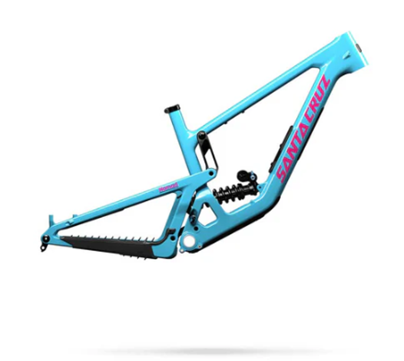 2027 Santa Cruz Nomad 7 Carbon CC - Frame - Gloss Aqua Magenta 