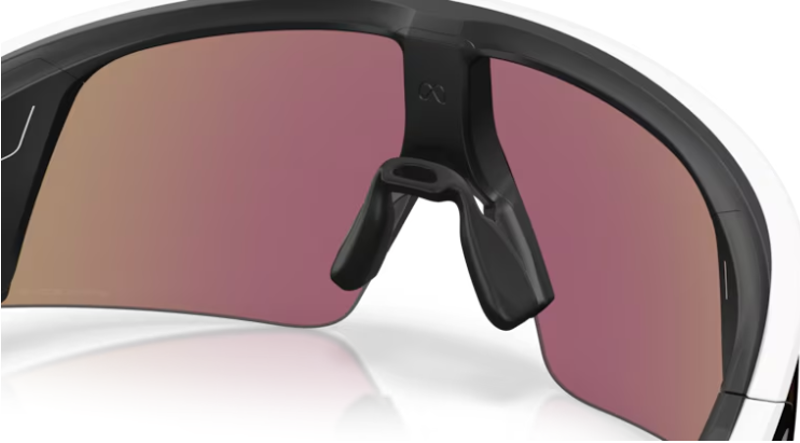 Oakley Vanguard Ai Glasses - White/Prizm Sapphire-2