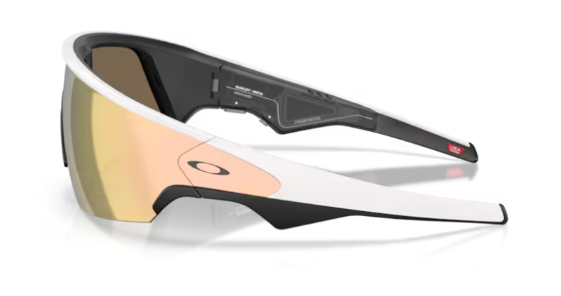 Oakley Vanguard Ai Glasses - White/Prizm Rose Gold-1