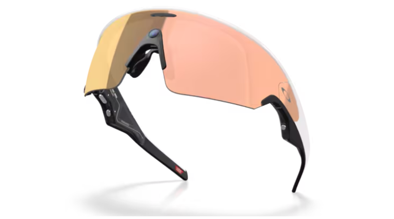 Oakley Vanguard Ai Glasses - White/Prizm Rose Gold-3