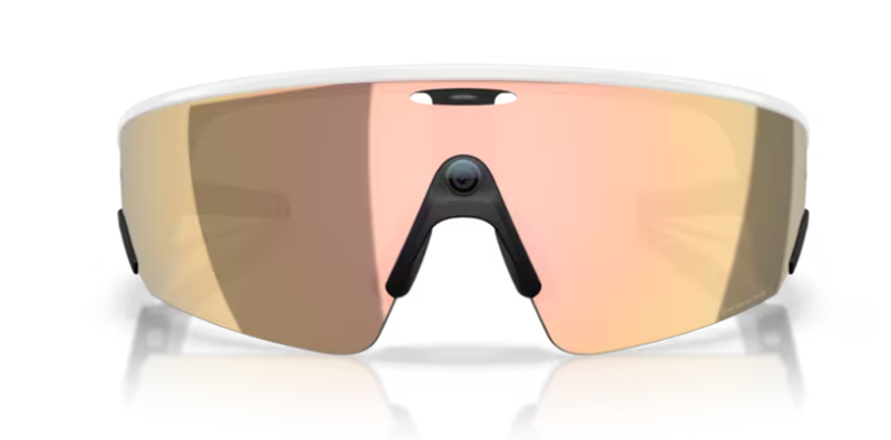 Oakley Vanguard Ai Glasses - White/Prizm Rose Gold-6