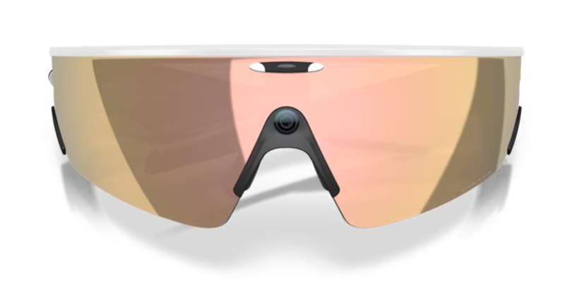 Oakley Vanguard Ai Glasses - White/Prizm Rose Gold-7