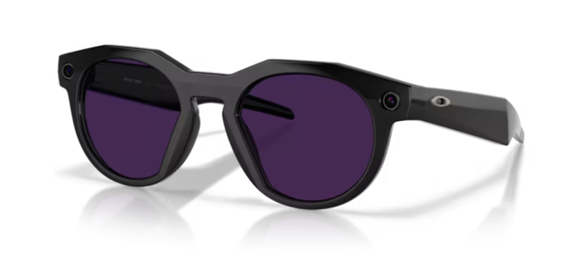 Oakley Meta HTSN Ai Glasses - Black/Transition Amethyst
