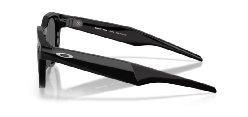 Oakley Meta HTSN Ai Glasses - Black/Prizm Black Polarized-1