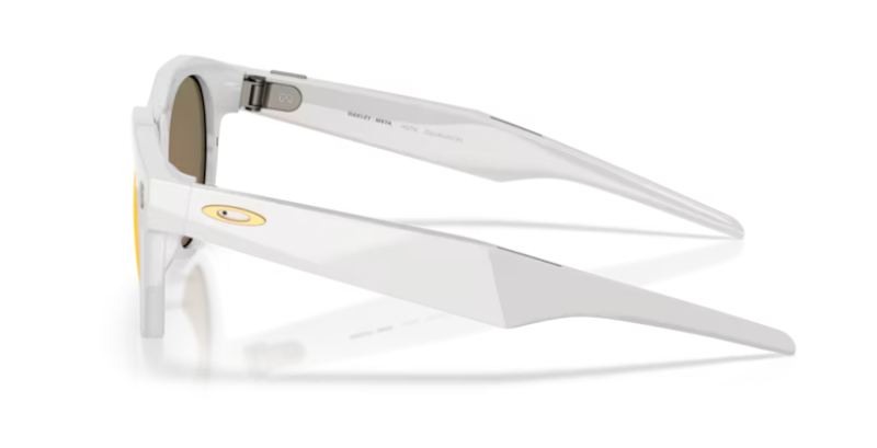Oakley Meta HTSN Ai Glasses - Warm Grey/Prizm Ruby-1