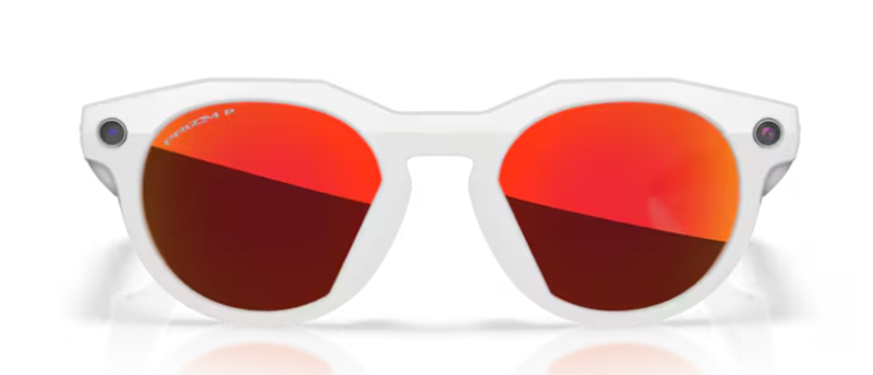 Oakley Meta HTSN Ai Glasses - Warm Grey/Prizm Ruby-6