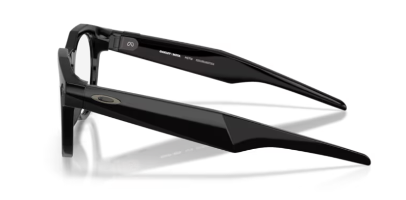 Oakley Meta HTSN Ai Glasses - Black/Clear-1
