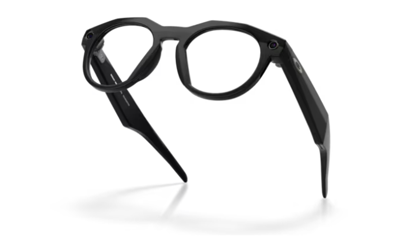 Oakley Meta HTSN Ai Glasses - Black/Clear-3