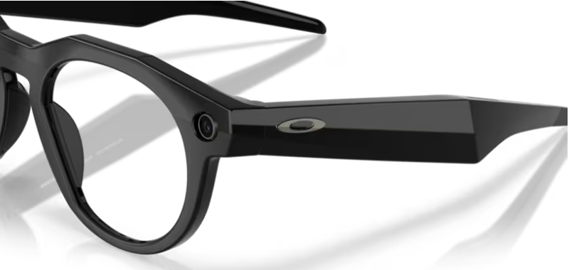 Oakley Meta HTSN Ai Glasses - Black/Clear-4
