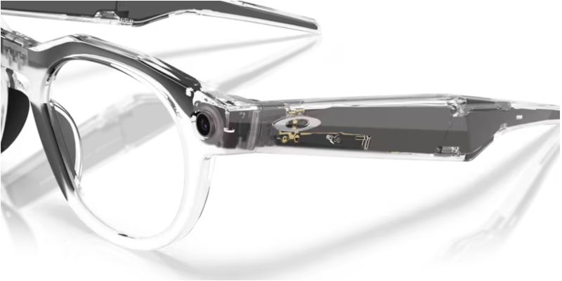 Oakley Meta HTSN Ai Glasses - Clear/Transition Grey-5