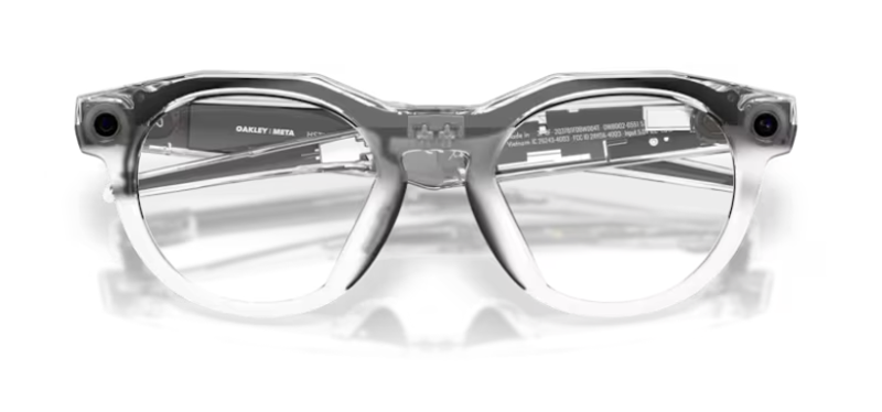 Oakley Meta HTSN Ai Glasses - Clear/Transition Grey-6