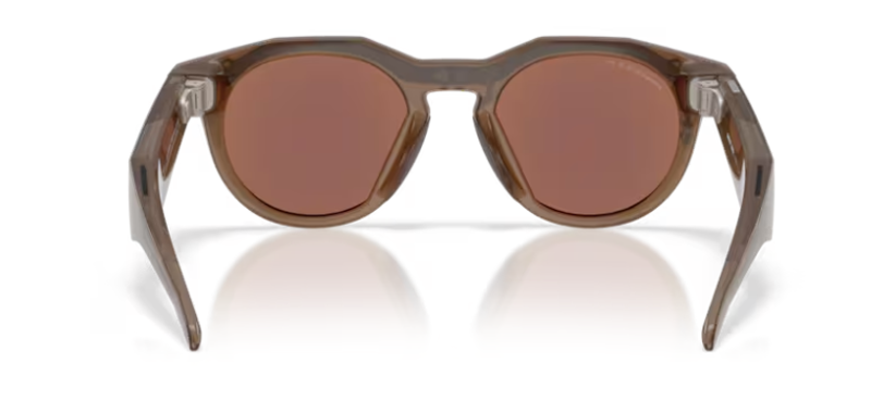 Oakley Meta HTSN Ai Glasses - Brown Smoke/Prizm Deep Water Polarized-2