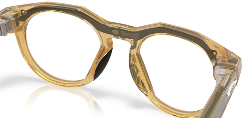 Oakley Meta HTSN Ai Glasses - Light Curry/Transition Brown-4