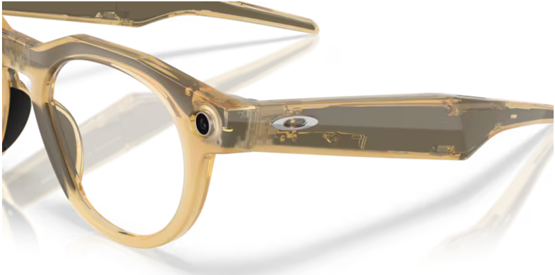 Oakley Meta HTSN Ai Glasses - Light Curry/Transition Brown-6