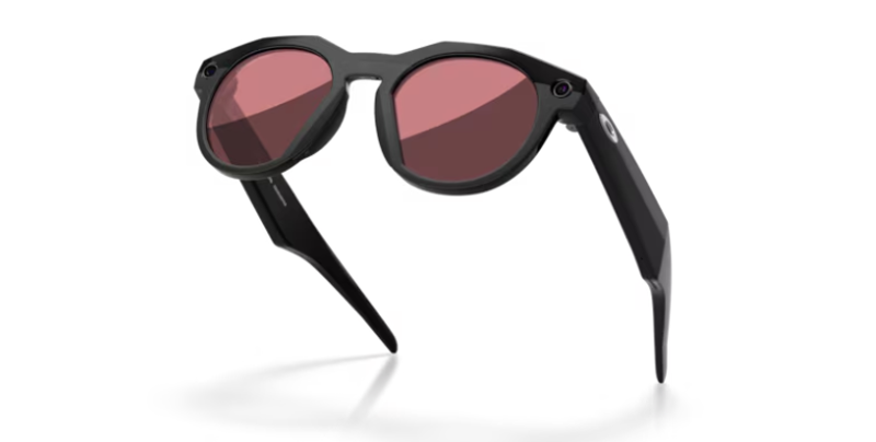 Oakley Meta HTSN Ai Glasses - Black/Prizm Dark Golf-3