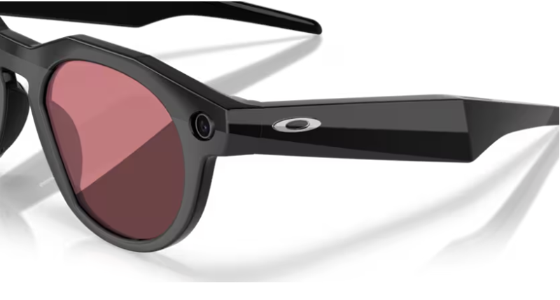 Oakley Meta HTSN Ai Glasses - Black/Prizm Dark Golf-4