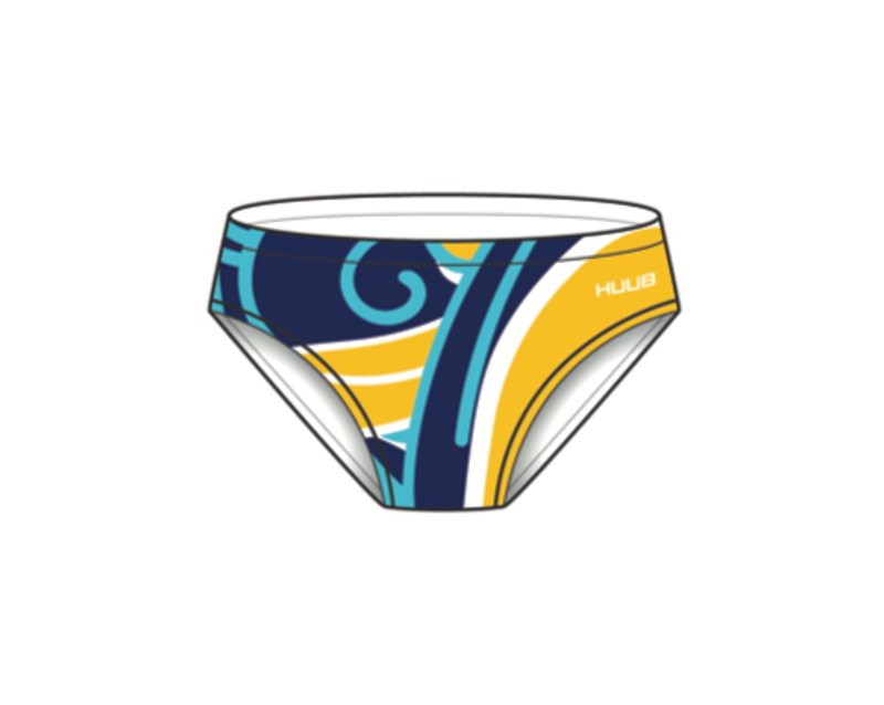 Brownlee Brief Johnny Navy/Yellow