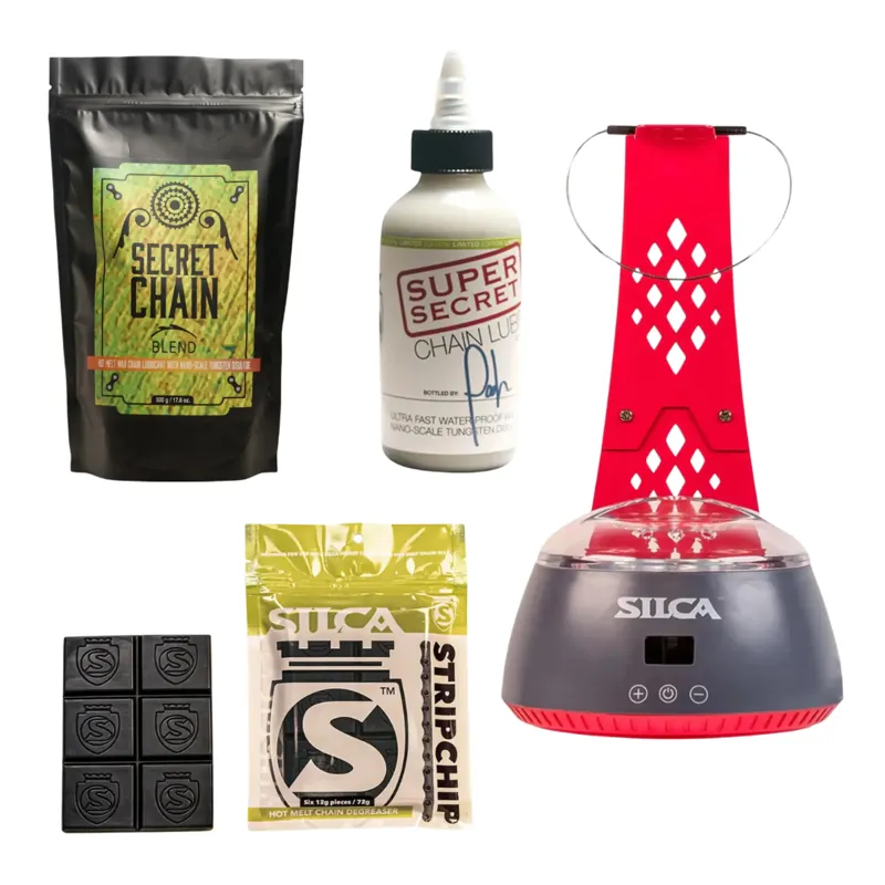 Silca Wax starter pack with Super Secret lube
