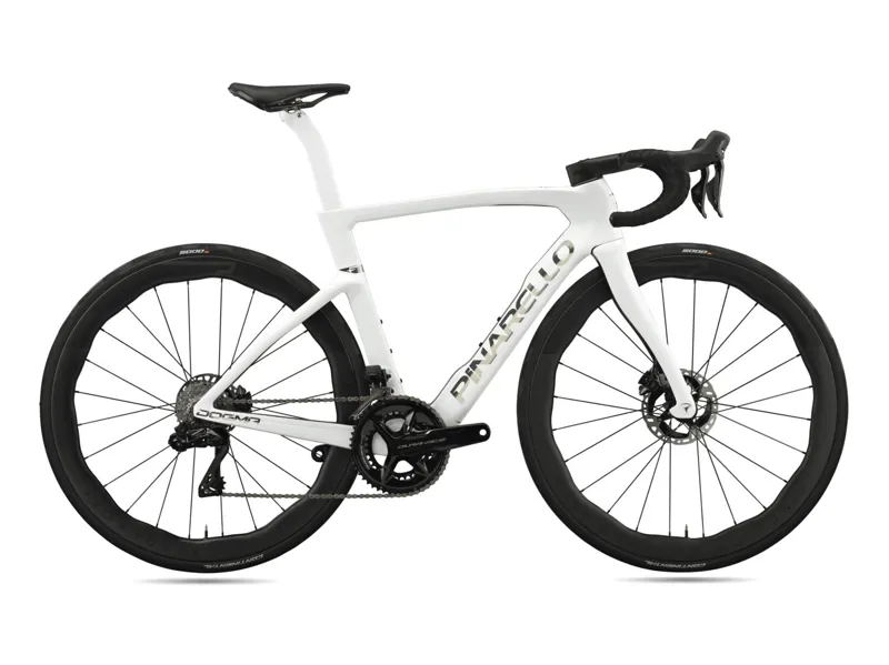 2025 Pinarello Dogma F Disc Frame Kit Edge Crystal White-1