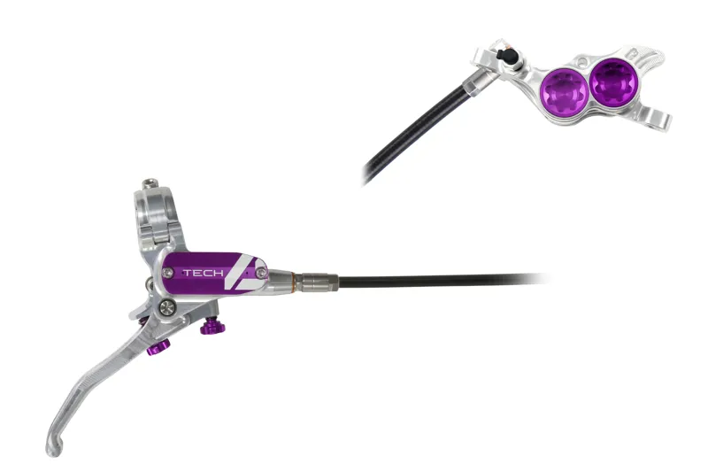 Hope Tech 4 E4 Brake Silver/Purple-1