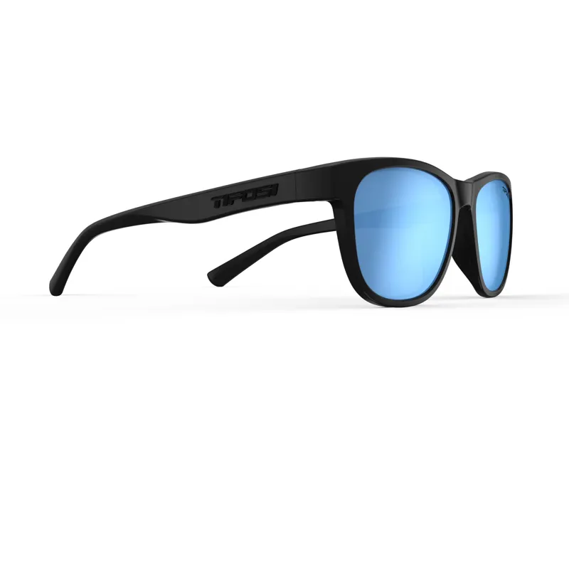 Tifosi Swank Polarised Single Lens Sunglasses in Blackout-4