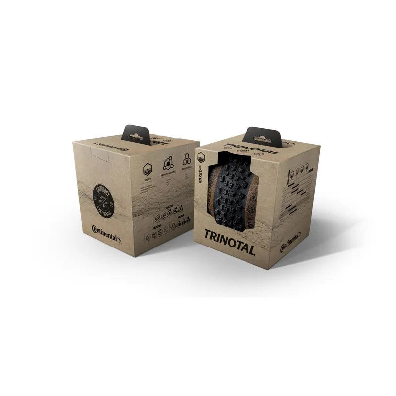 Continental Trinotal Trail Grip Foldable Tyre in Black-2