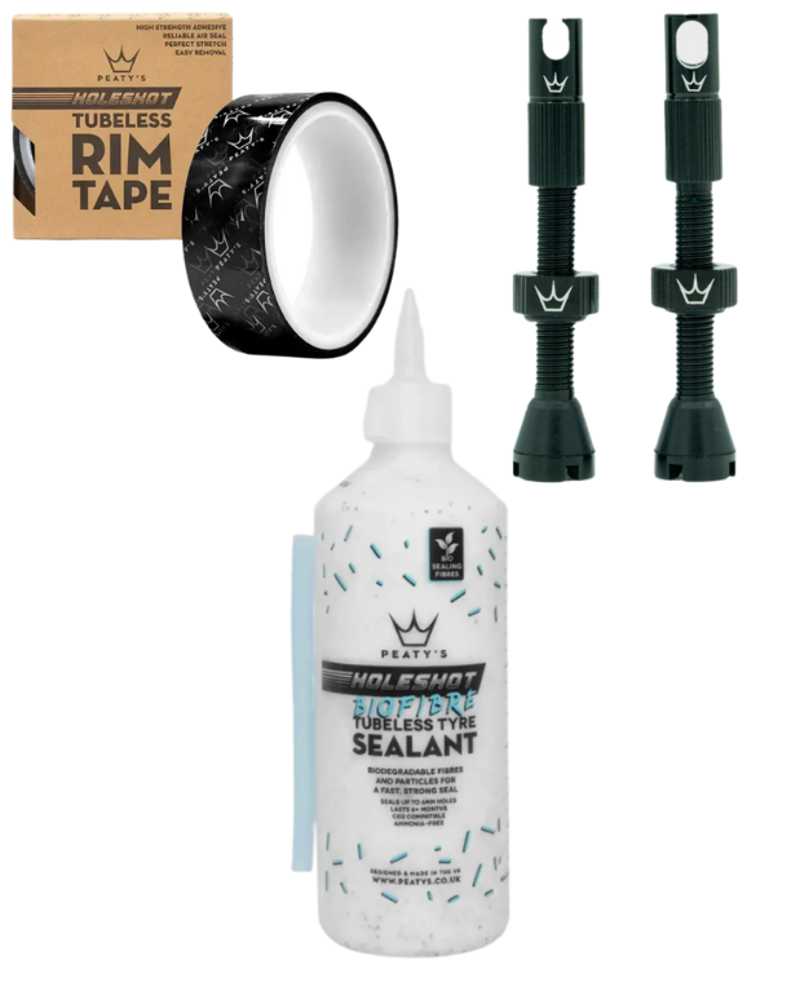 Peaty's Tubeless Setup Kit