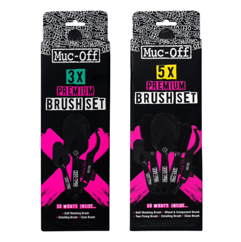 Muc-Off Cleaning and Detailing Brush sets