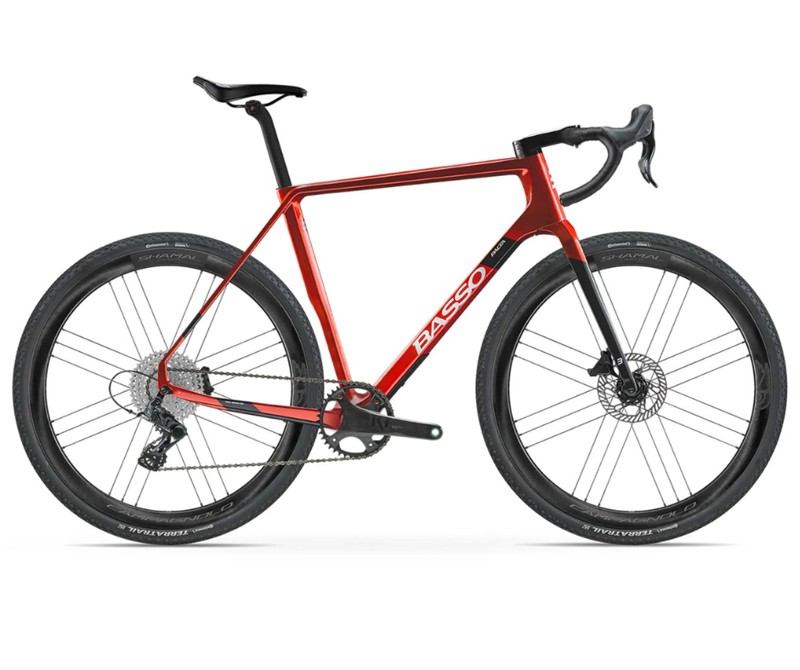 Basso Palta Disc Ekar 13x Shamal Candy Red Gravel Bike 