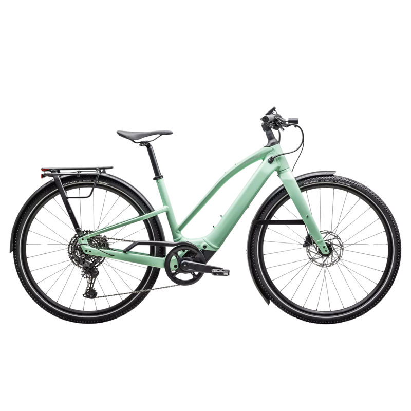 Specialized Turbo Vado SL 2 4.0 Step-Through Lightweight Electric Hybrid Bike - Mint 