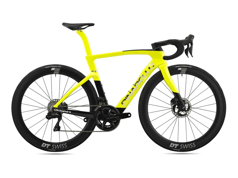 2025 Pinarello Dogma F Aurik Yellow Dura Ace Di2 Road Bike