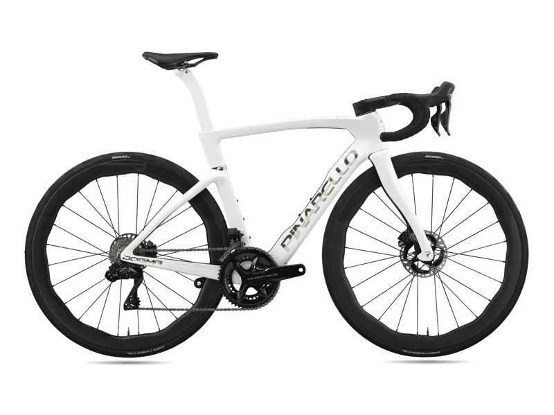 2025 Pinarello Dogma F Edge Crystal White Sram Red AXS Road Bike