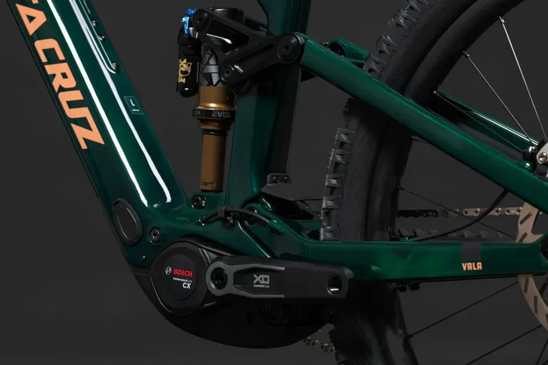 Santa Cruz Vala MX C S Electric Mountain Bike Midnight Green-2