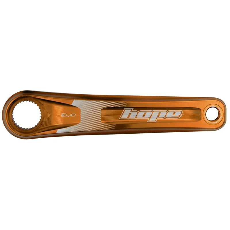 Hope EVO Replacement 165mm Non-Drive Side Crankarm in Orange