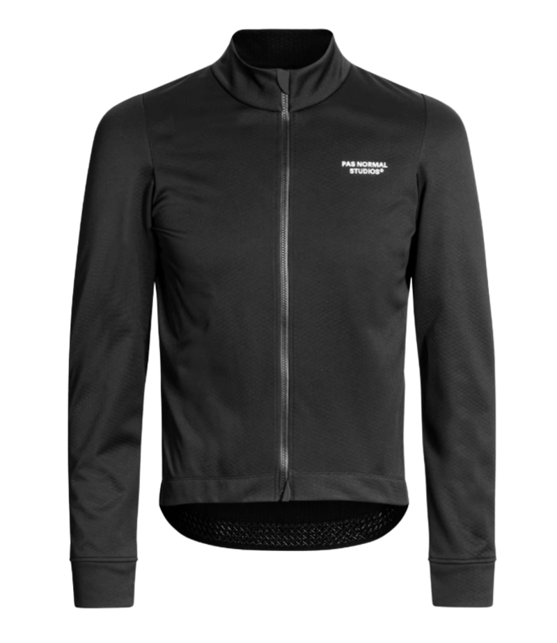 Pas Normal Studios Essential Thermal Long Sleeve Jersey Black