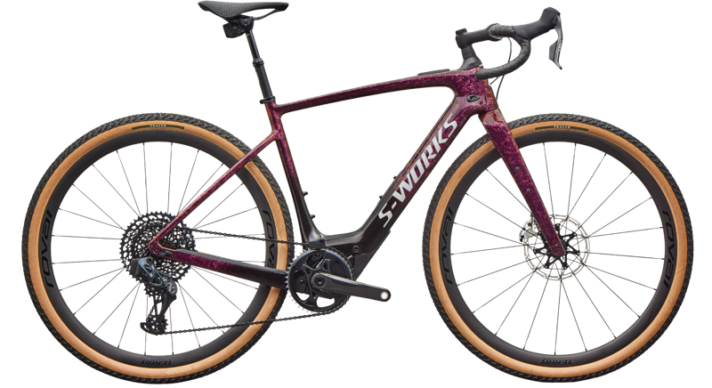 Specialized S-Works Turbo Creo 2 eRoad Bike in Bordeaux Metallic
