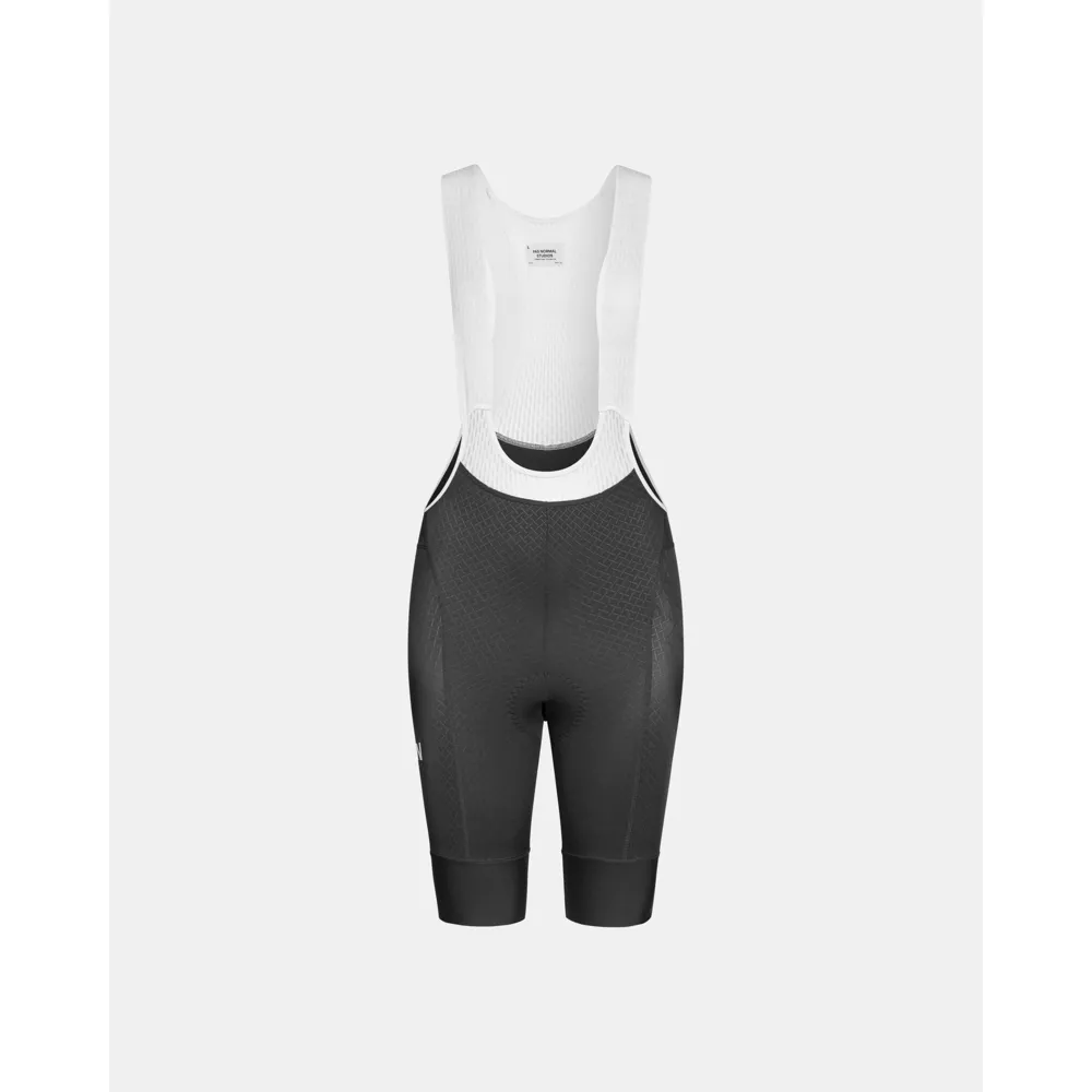 Js Cycles Pas Normal Studios Womens Mechanism Bib Shorts Black | Free delivery over £50 & Cycle Scheme available.