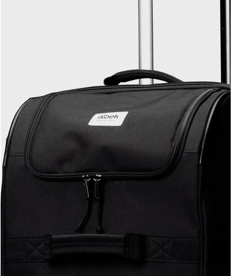 Albek Long Haul Bag in Covert Black-3