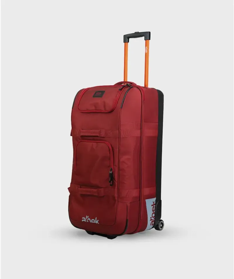 Albek Long Haul Bag in Burgundy-1