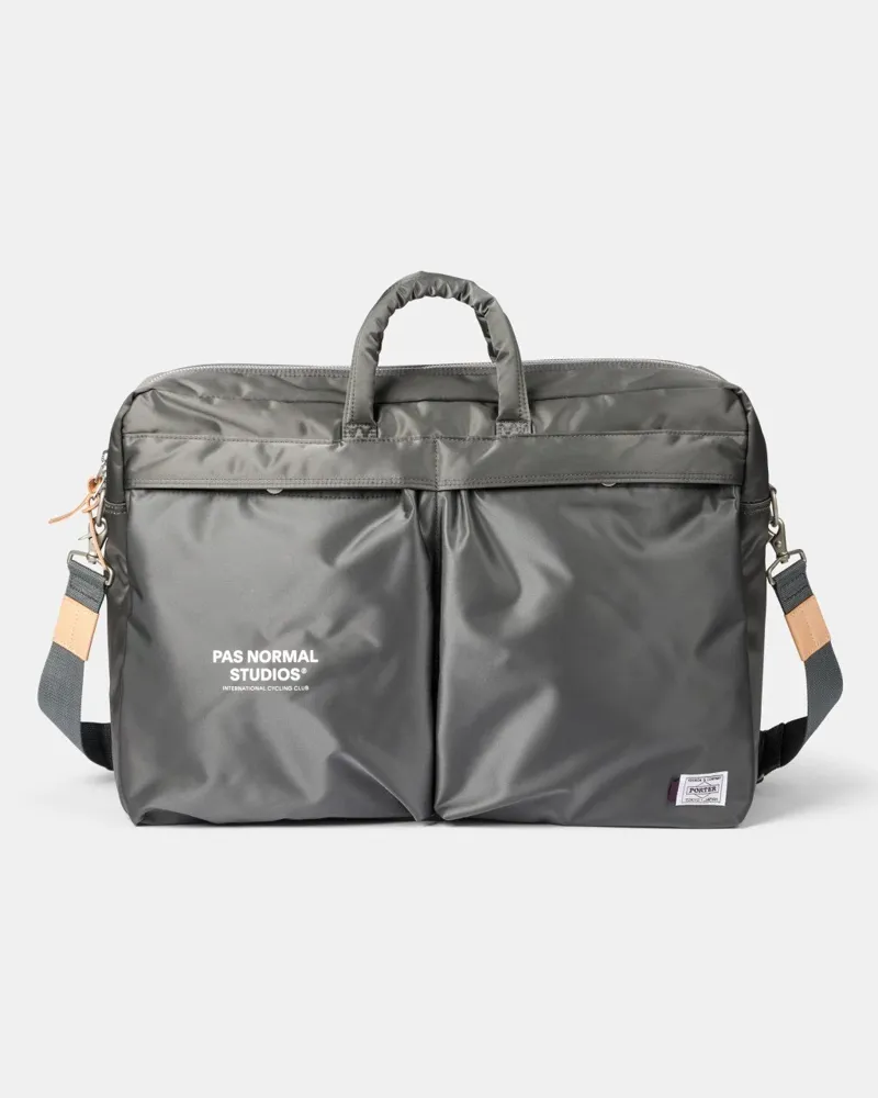Pas Normal Studios PNS x Porter 2-Way Briefcase - Grey