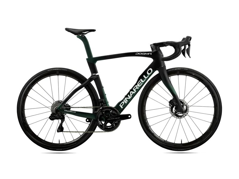 Pinarello Dogma F Disc frameset Sonic Green E128 AND FREE MOST TALON ULTRA LITE HANDLEBAR