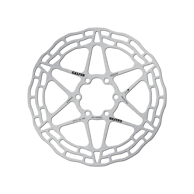 Galfer Wave 6 Bolt Trial Disc Rotor - 160 X 1. 8mm 160 x 1.80mm