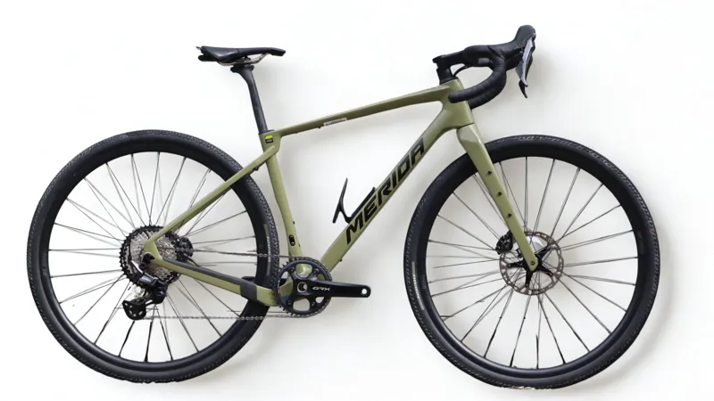 Merida Silex 8000 Carbon Gravel Bike - Size XS - Green/Gold/Black