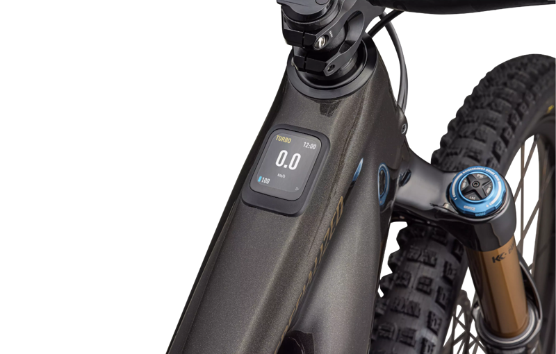 Specialized Turbo Levo 4 Pro E-Mountain Bike in Gloss Metallic Obsidian-8