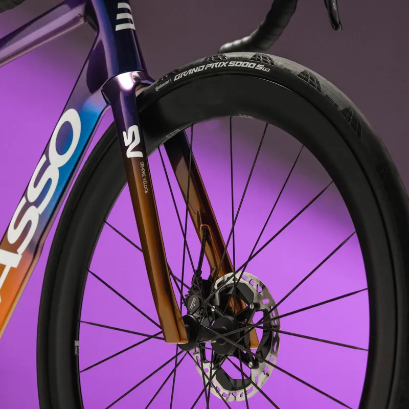 SV Ultegra Di2 Viola Galaxy Bike -6