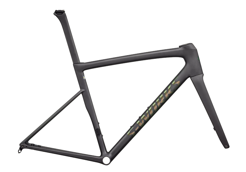 Specialized S-Works Tarmac SL8 Frameset Carbon Rtp/ Silver To Green
