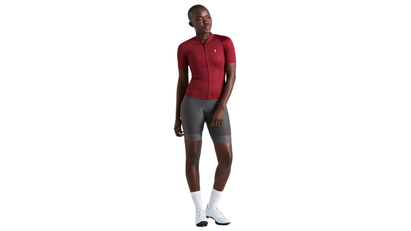 Women's SL Solid Short Sleeve Jersey Maroon